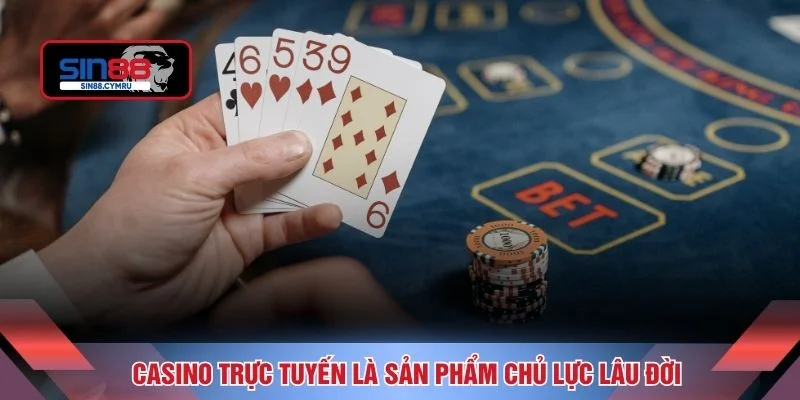 Casino trực tuyến là sản phẩm chủ lực lâu đời