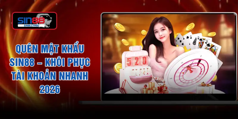 Quên Mật Khẩu SIN88 – Khôi Phục Tài Khoản Nhanh 2026
